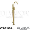 Cifial 32422TH-X11 U PVD X11 Single Leg Floor Standing Bath Shower Mixer Spare Parts